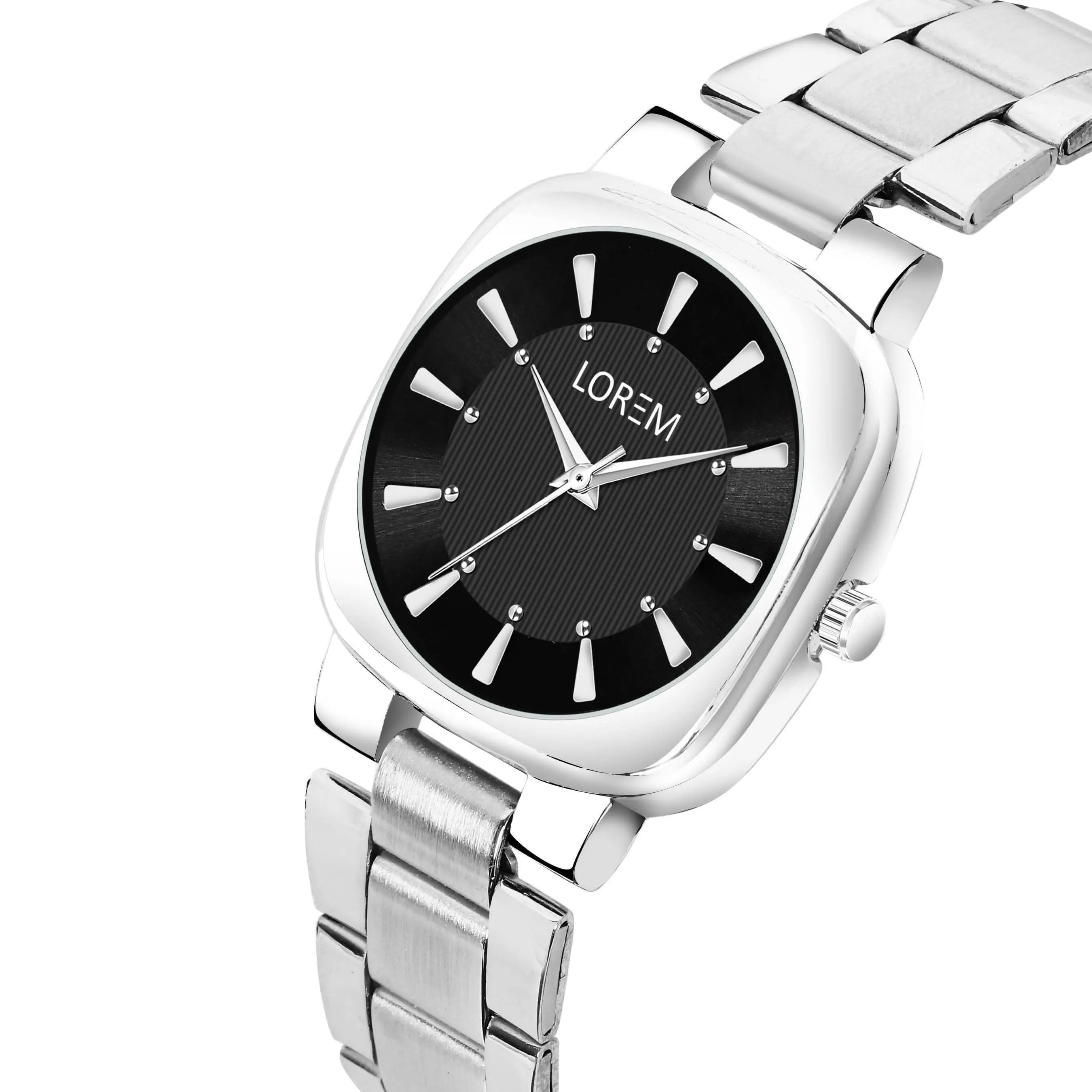 LOREM Silver Professional Analog Watch For Women LR298