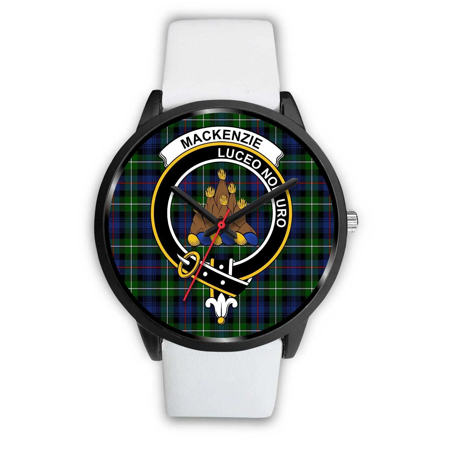MacKenzie Modern Clan Badge Tartan Black Watch