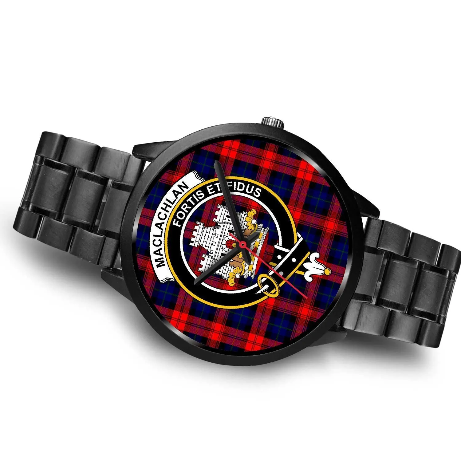 MacLachlan Modern Clan Badge Tartan Black Watch