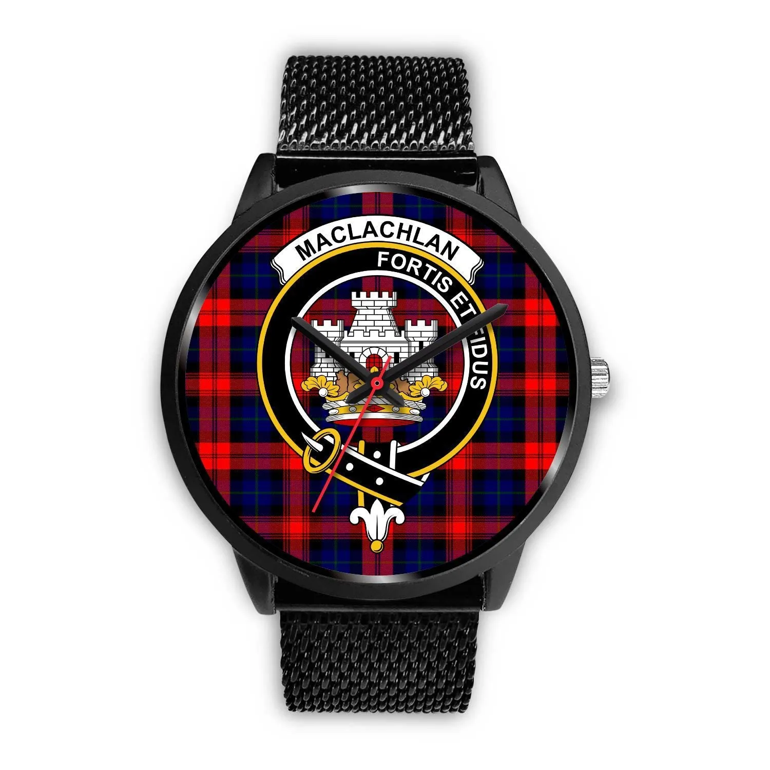 MacLachlan Modern Clan Badge Tartan Black Watch