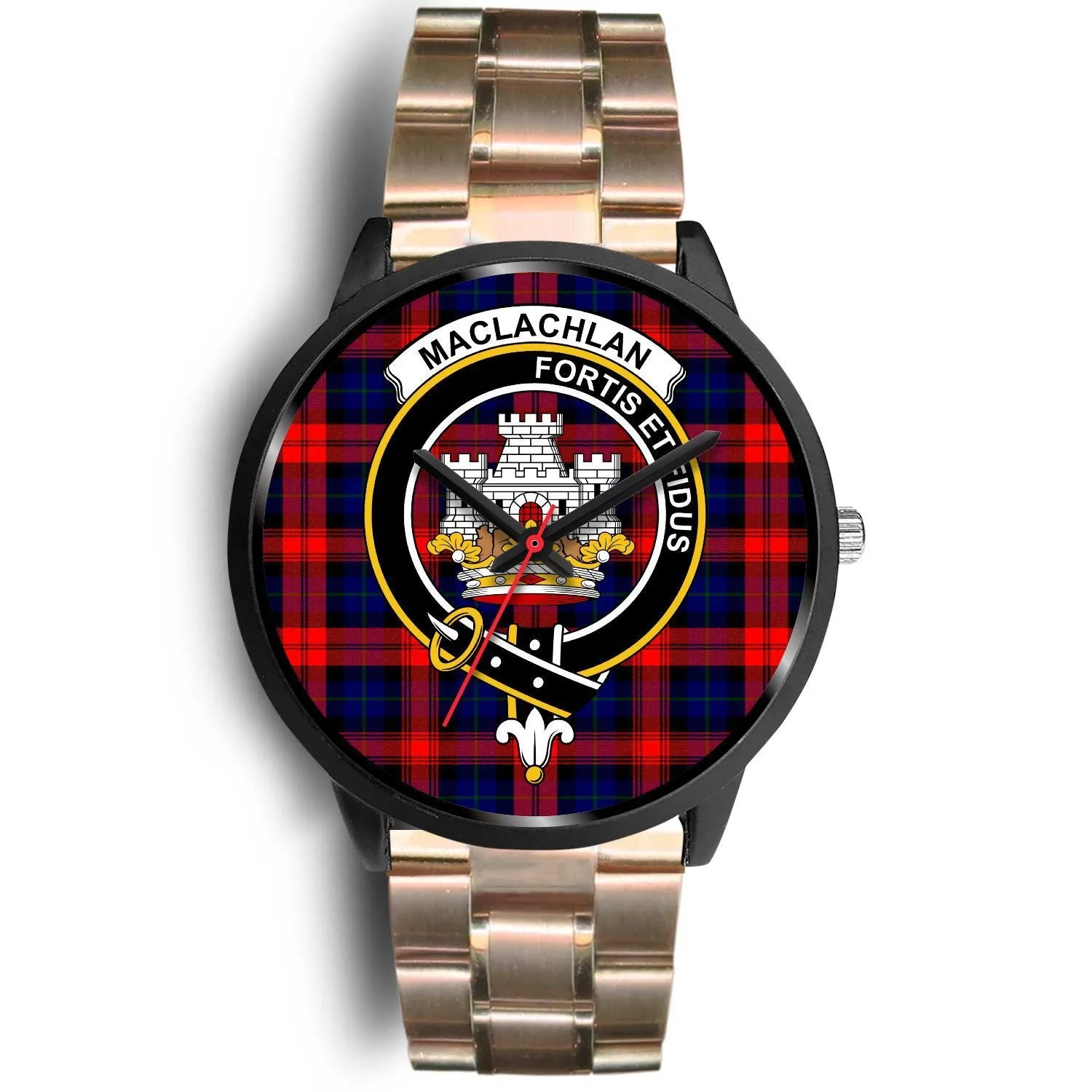 MacLachlan Modern Clan Badge Tartan Black Watch