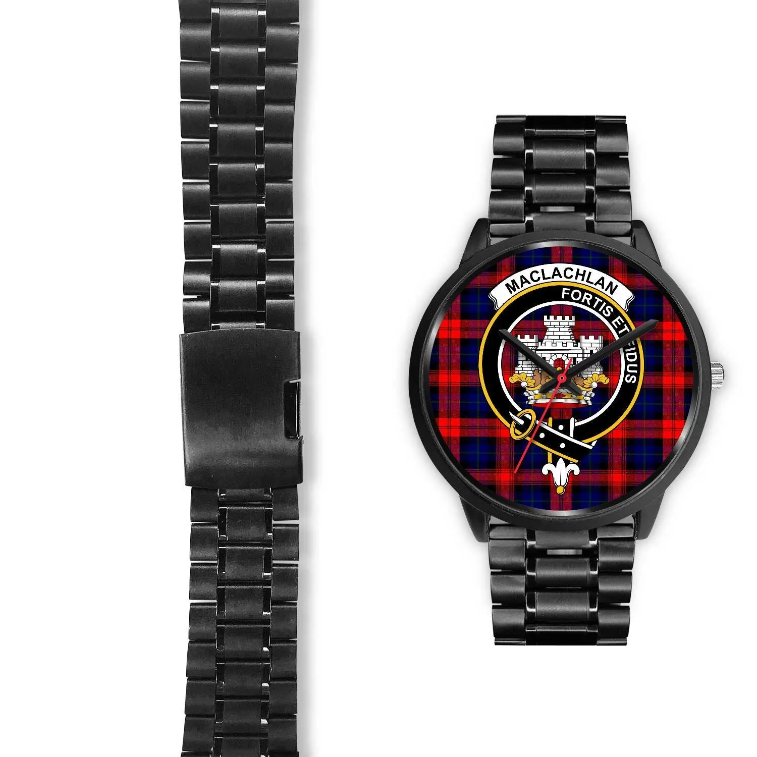 MacLachlan Modern Clan Badge Tartan Black Watch