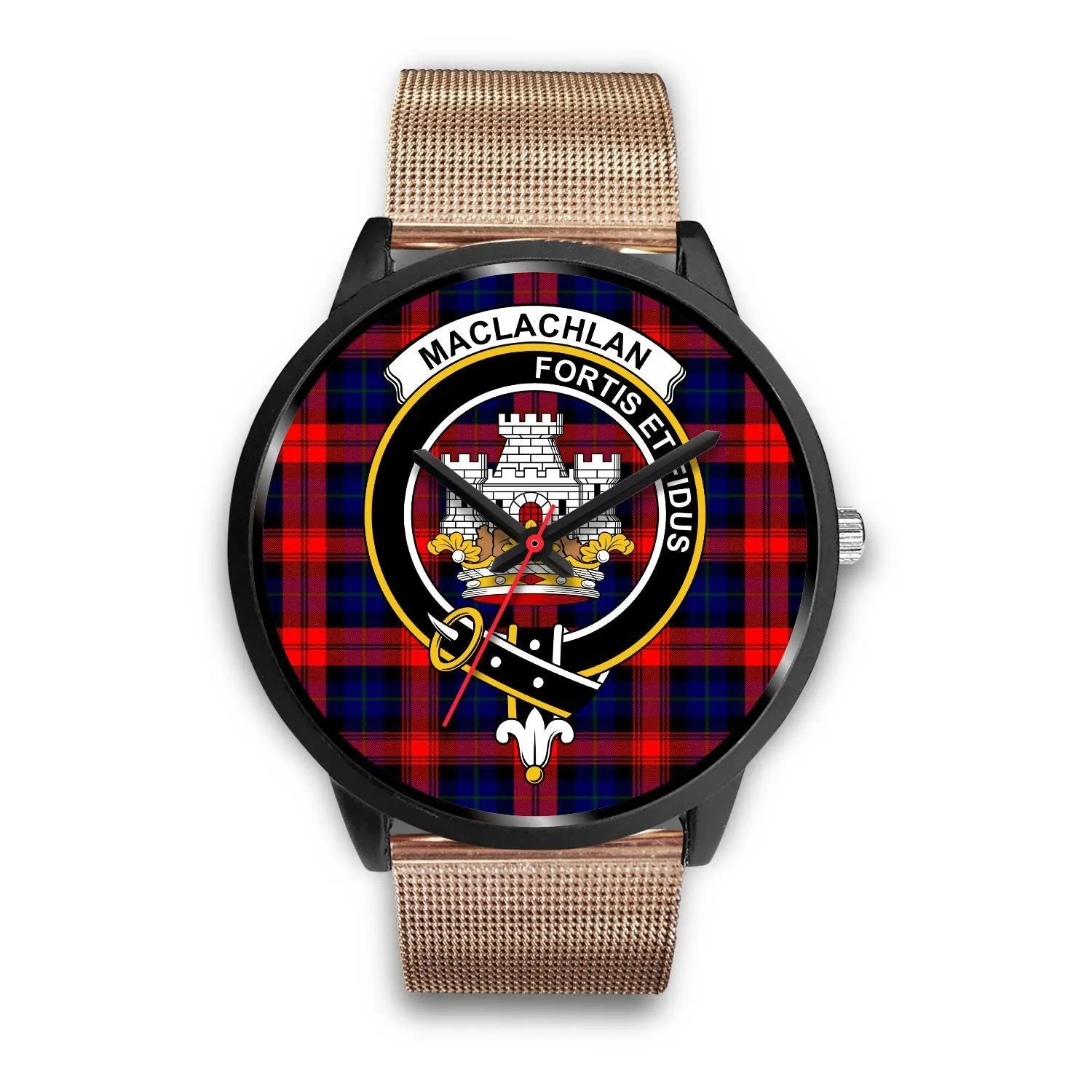 MacLachlan Modern Clan Badge Tartan Black Watch