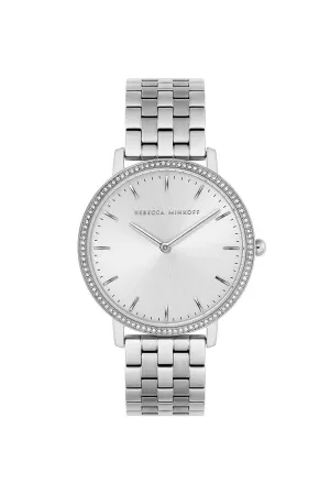 Major Silver Tone Bracelet Watch, 35MM