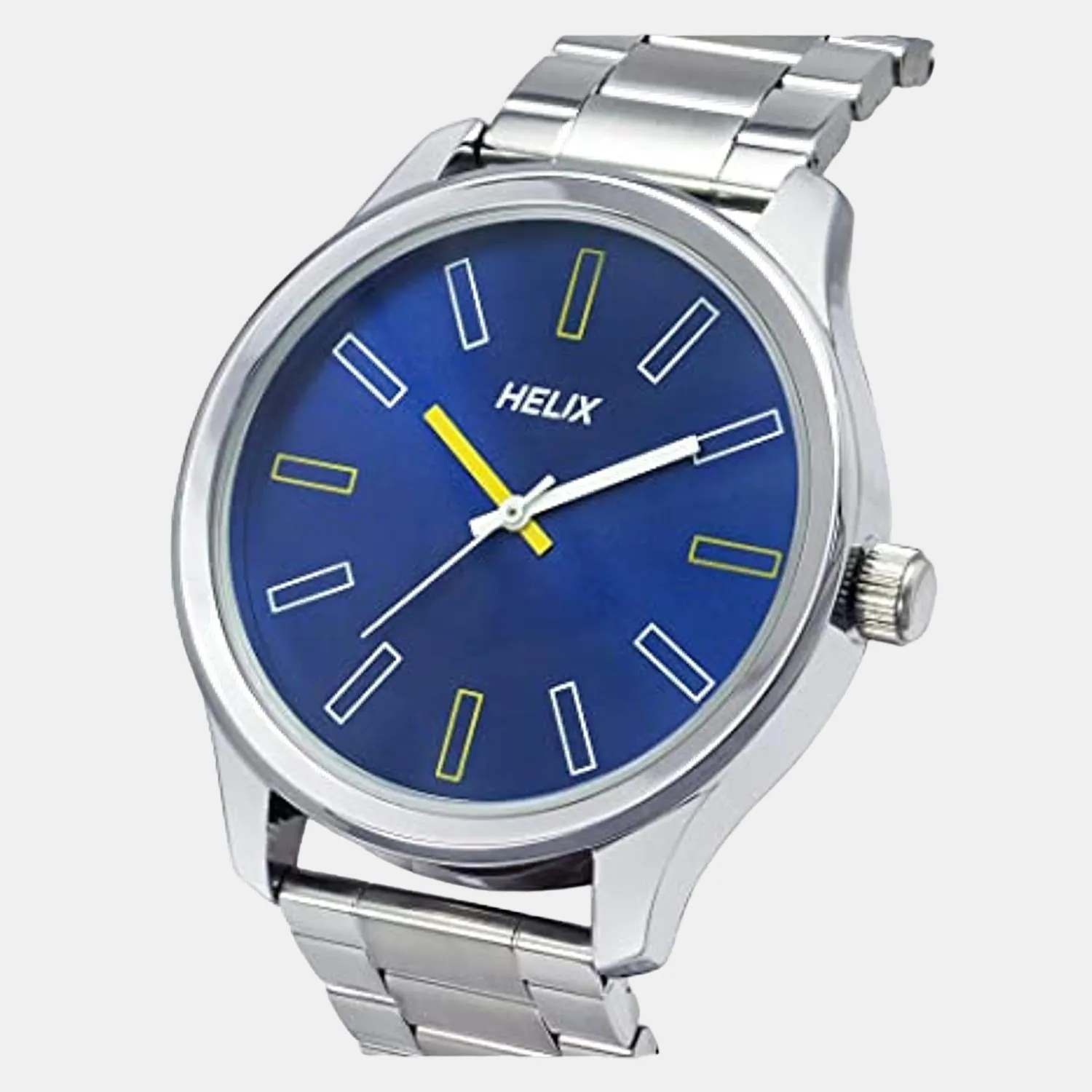 Men Blue Analog Stainless Steel Watch TW043HG04