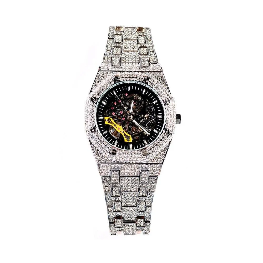 Men's Iced Out Luxury Watch