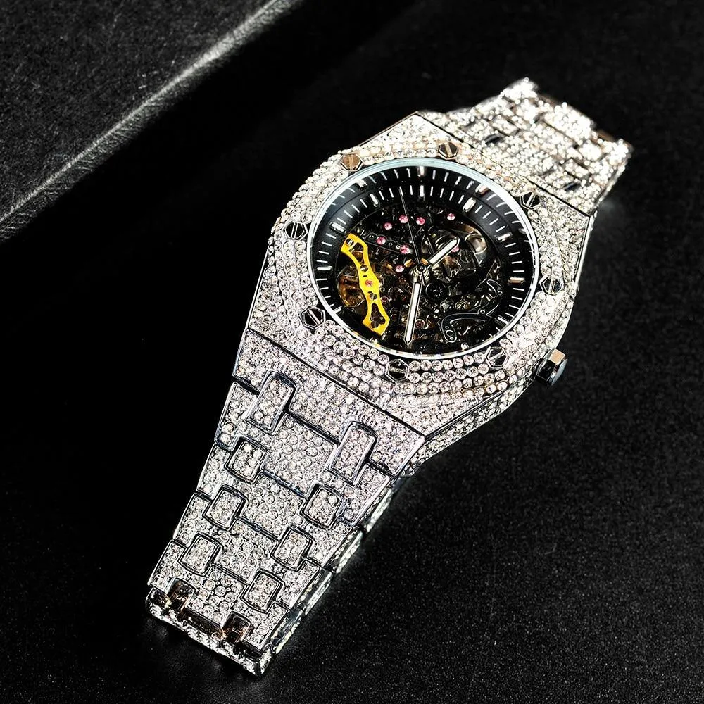 Men's Iced Out Luxury Watch