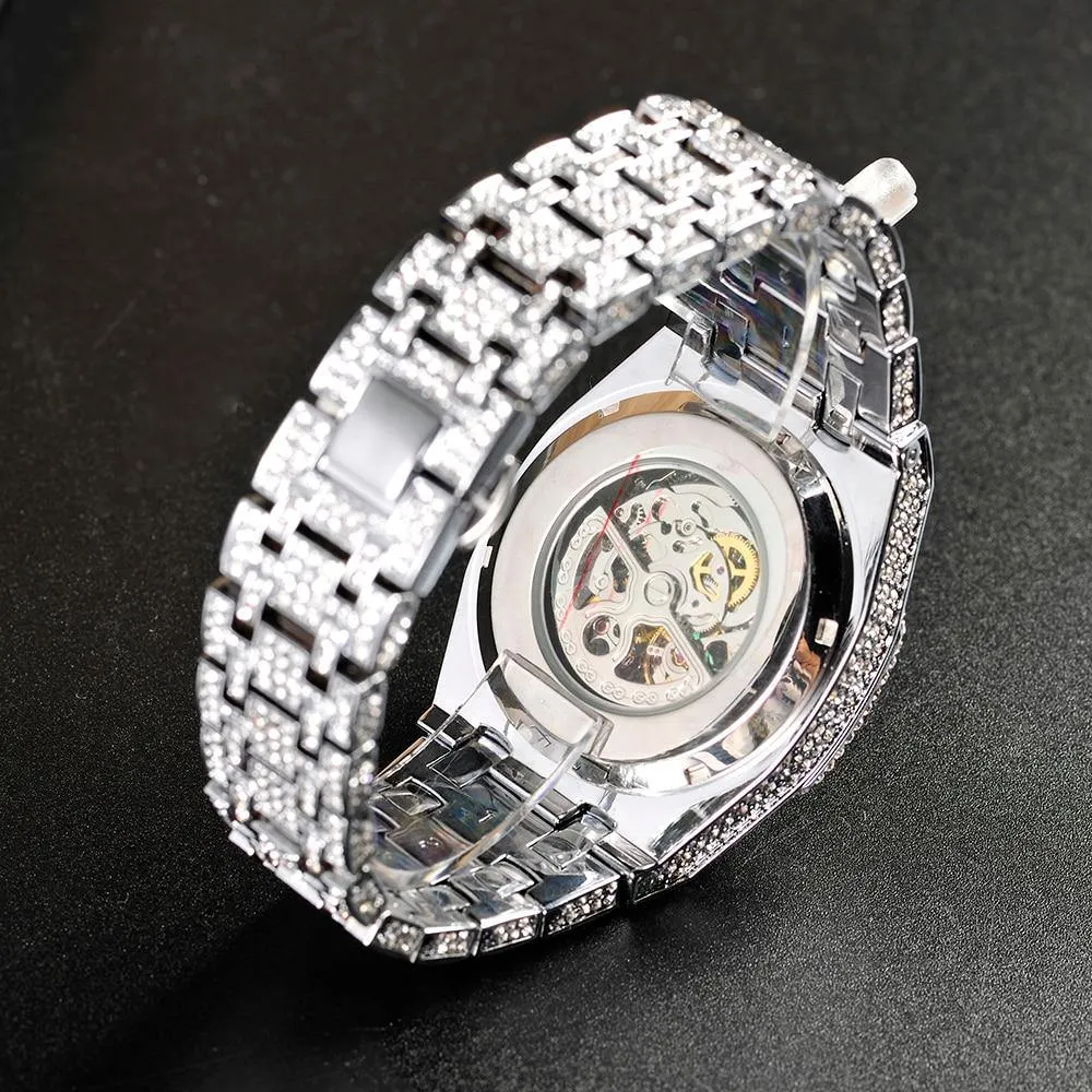 Men's Iced Out Luxury Watch
