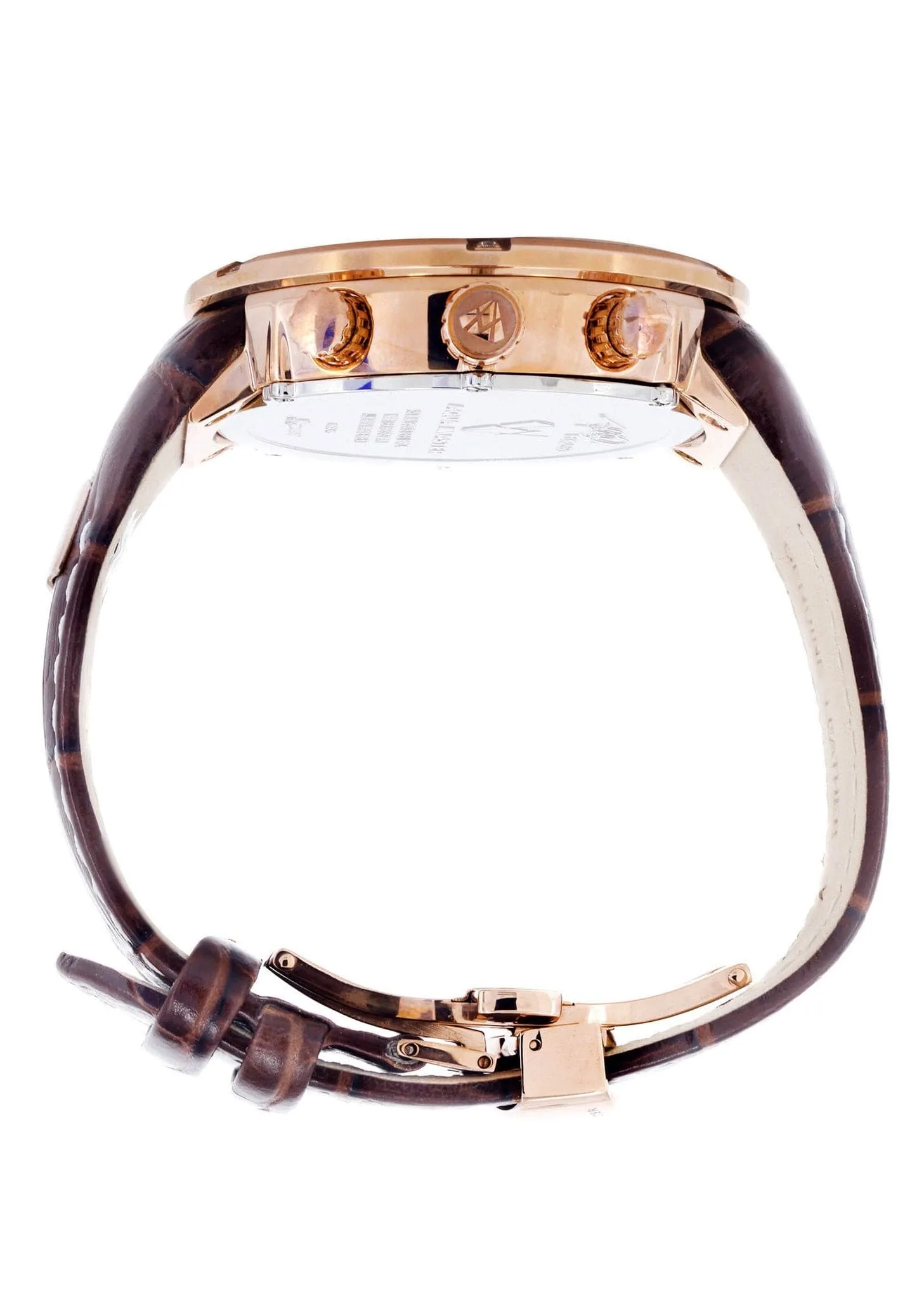 Mens Rose Gold Tone Diamond Watch | Appx. 0.24 Carats