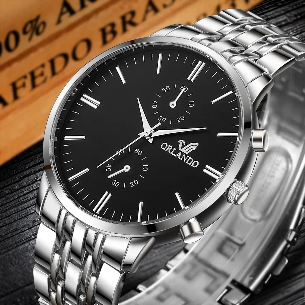 Men's Wrist Watch Basic, Affordable  & Classic Brand Mens Quartz Watches Men Business lean Casual Fashion Wristwatch