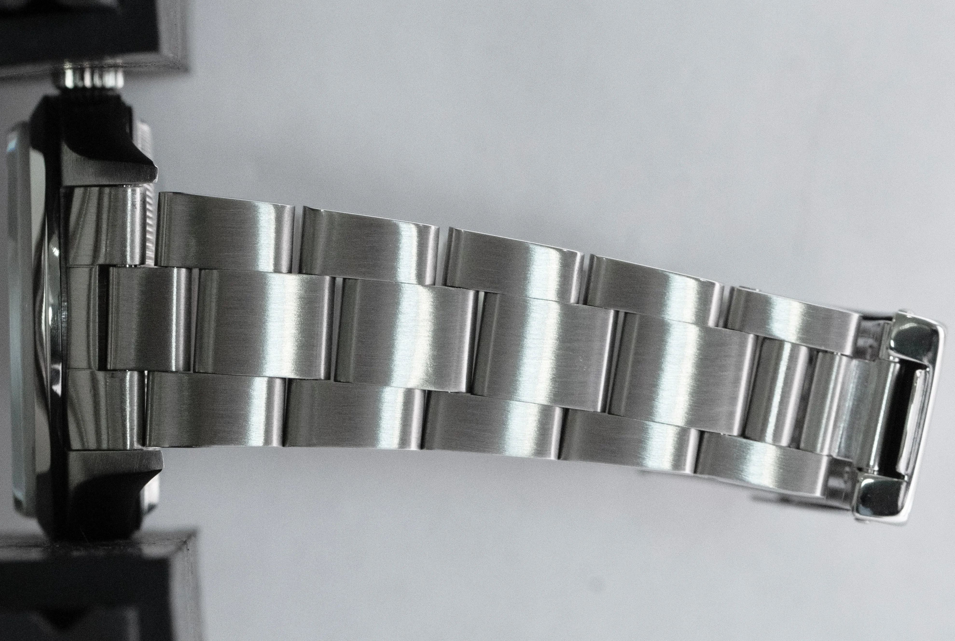 MINT Rolex Air-King Precision BLACK Stainless Steel 34mm Automatic Watch 14000