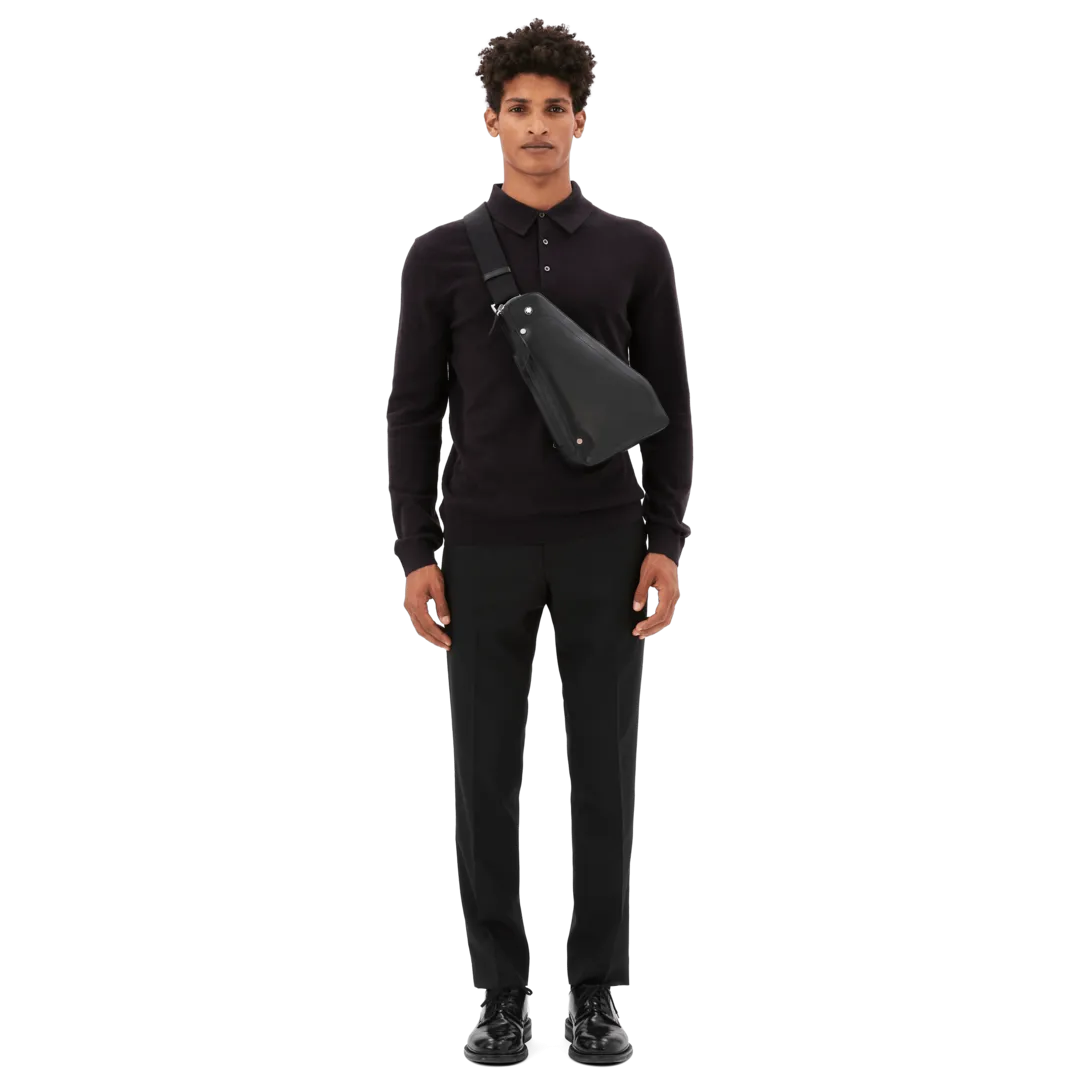 MNT Meisterstuck Selection Soft Sling Bag Black D