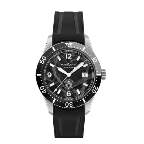 Montblanc- Montblanc 1858 Iced Sea Automatic Date MB129372