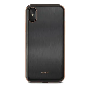 MOSHI iGlaze Imperial Black for iPhone XS/X