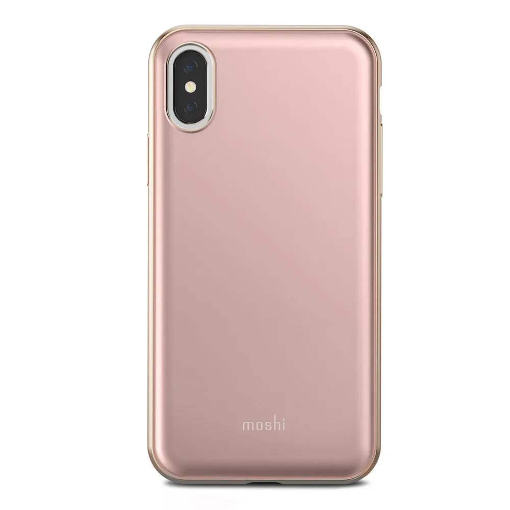 MOSHI iGlaze Taupe Pink for iPhone XS/X