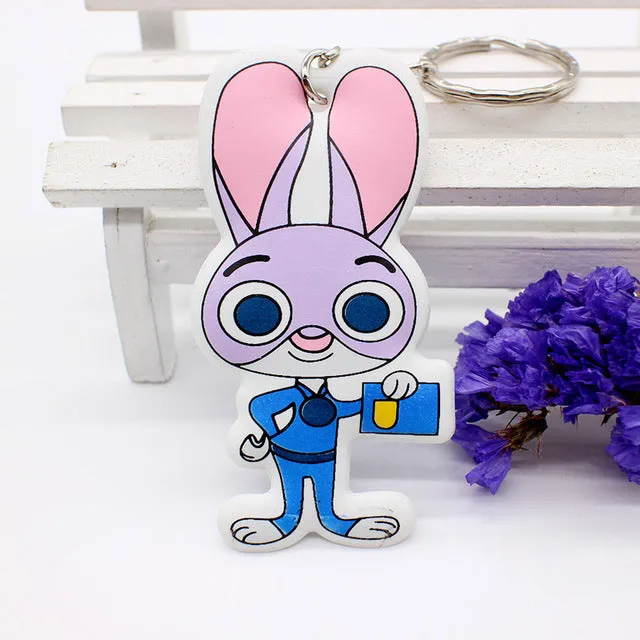 New cotton Anime Cute Minion hello kitty minne cartoon Keychain iron Man Cap Key chain super hero spiderman Pendant porte clef