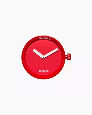 O clock dial tone on tone red