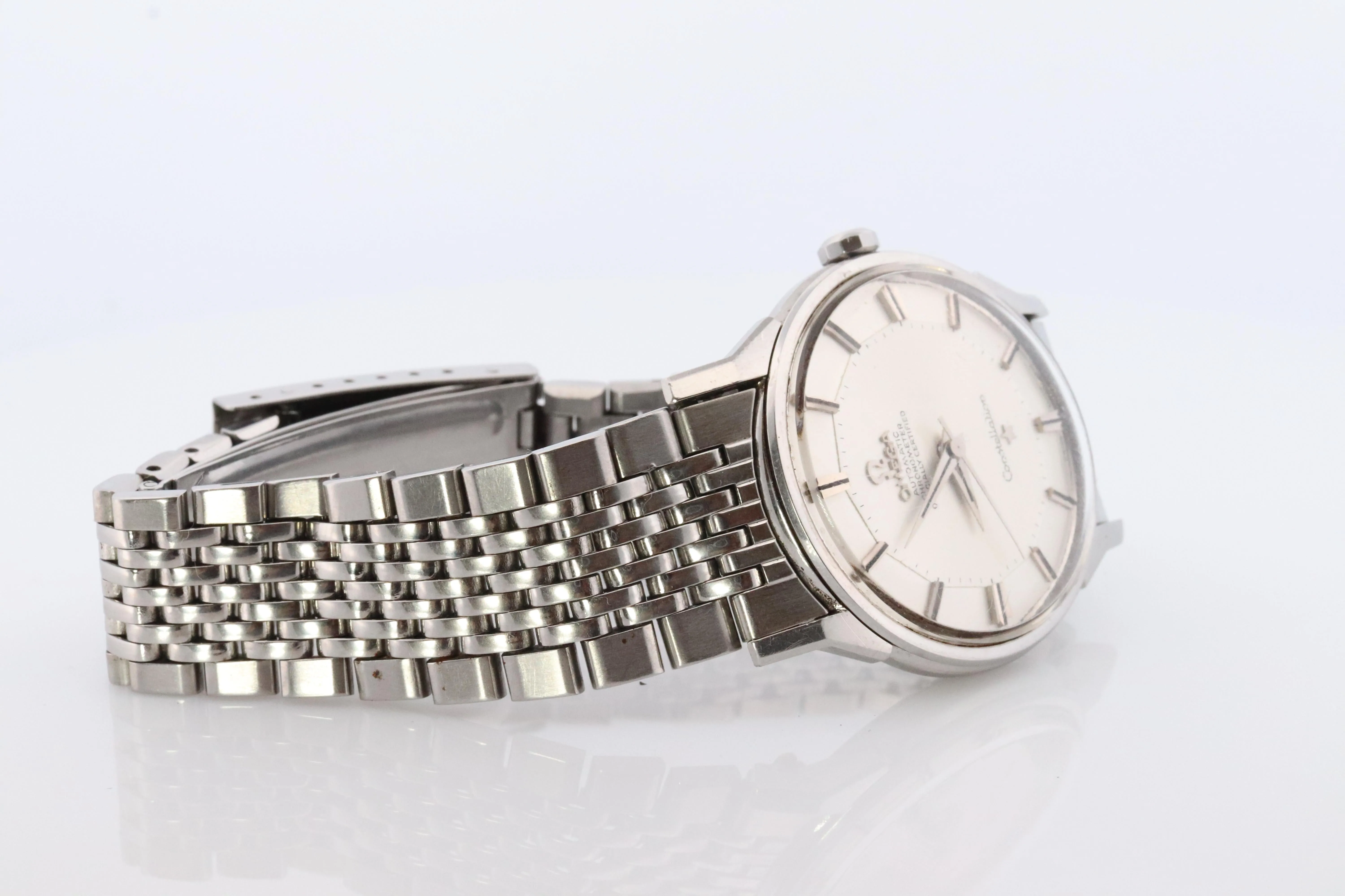 OMEGA Constellation Pie Pan Automatic Mens Watch. Ref 167.005 Stainless Steel.
