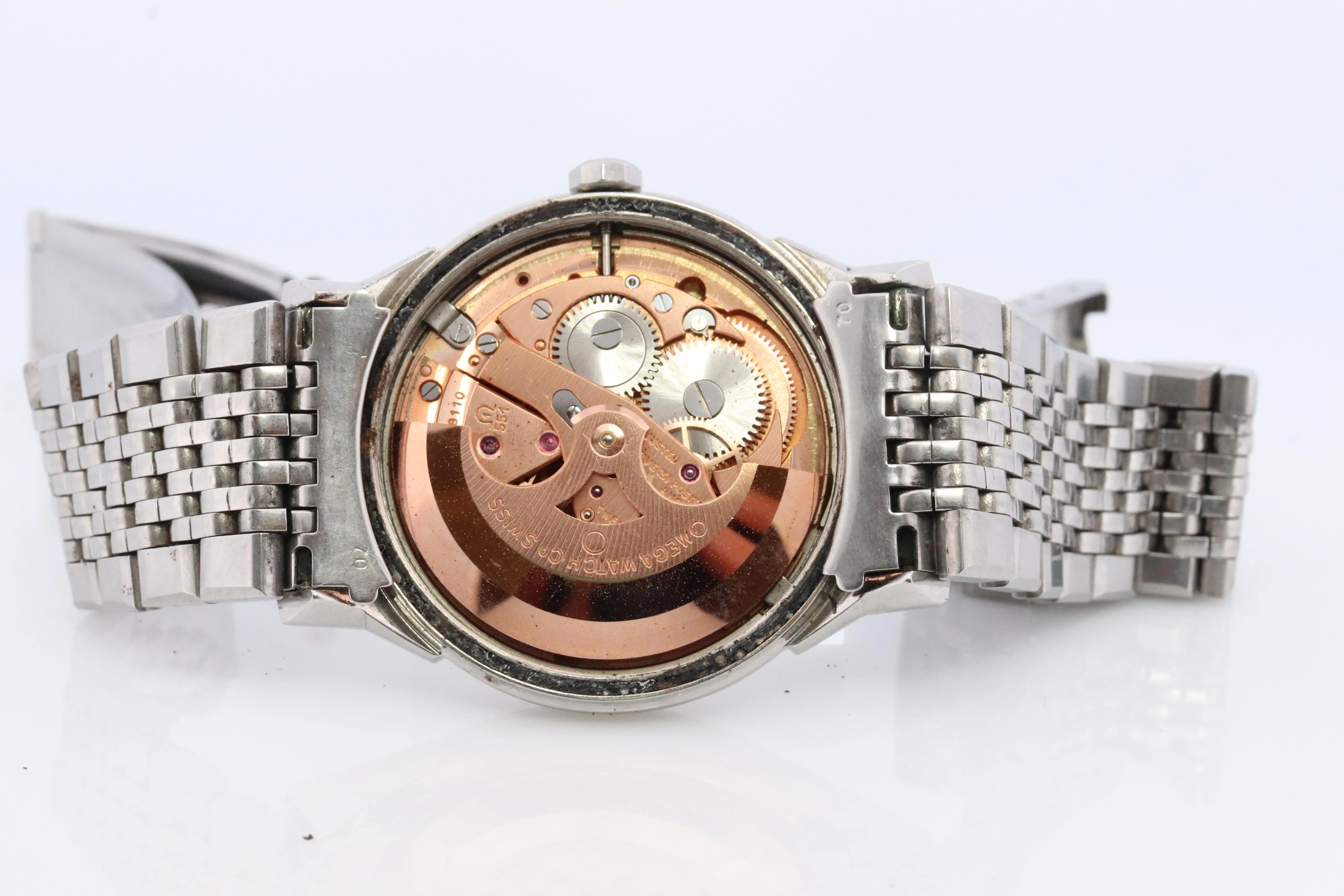 OMEGA Constellation Pie Pan Automatic Mens Watch. Ref 167.005 Stainless Steel.