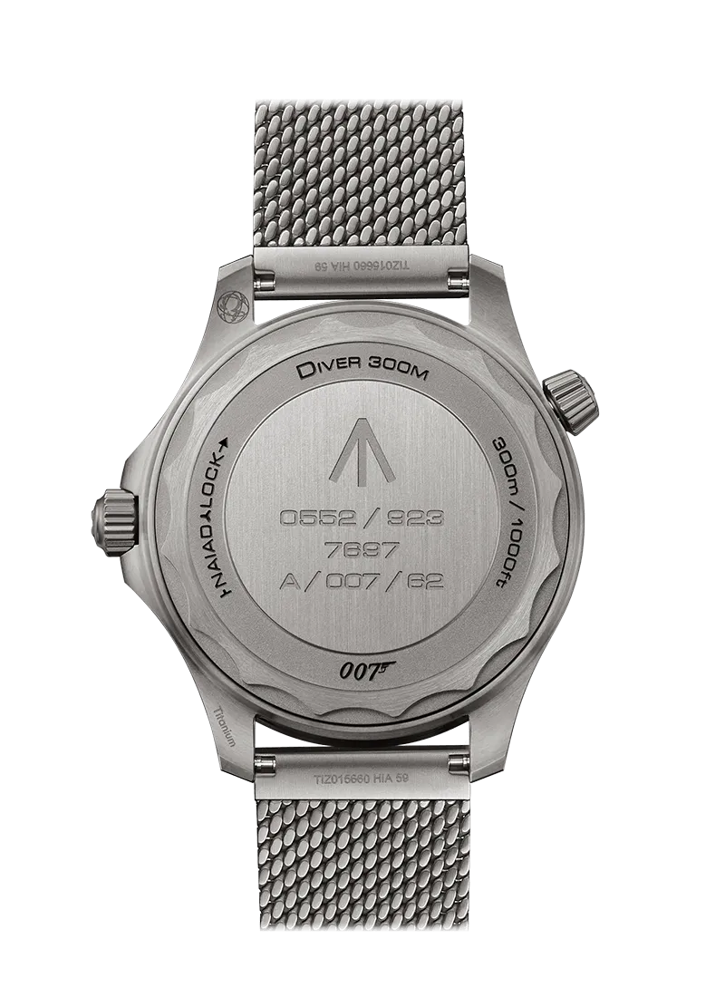 Omega Seamaster Diver 300M Co‑Axial Master Chronometer 42mm James Bond 007 Edition Titanium on Titanium  210.90.42.20.01.001