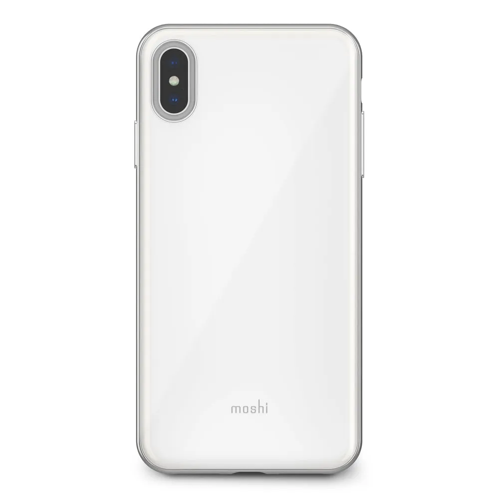 [OPEN BOX] MOSHI Iglaze for iPhone XS/X Pearl White