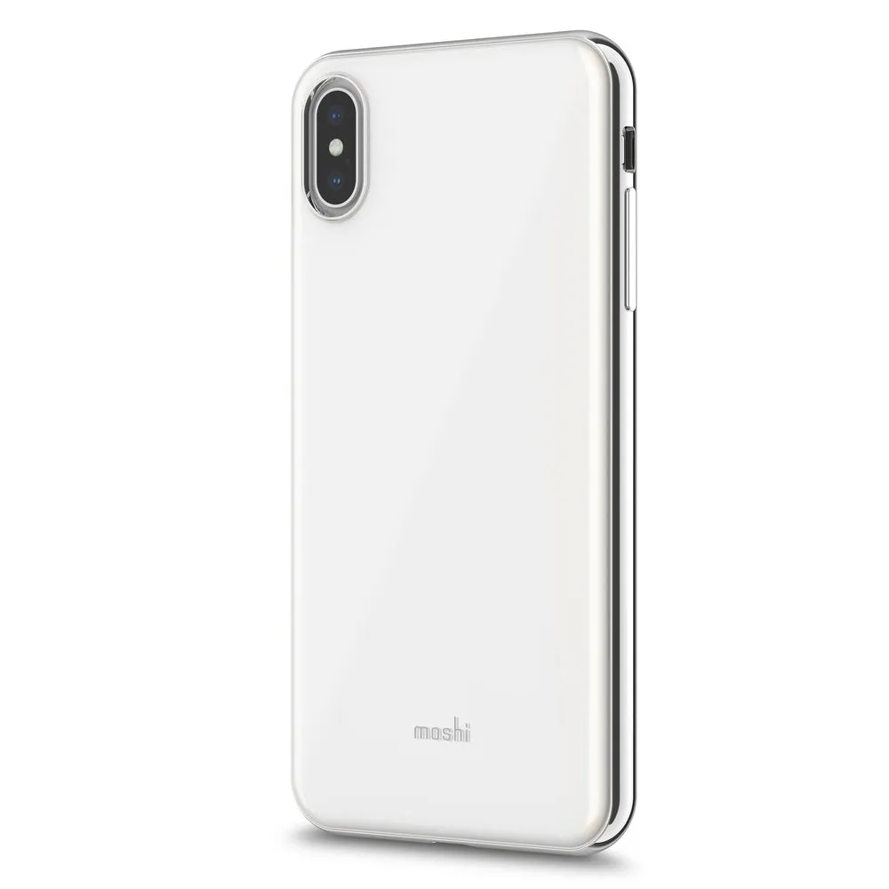 [OPEN BOX] MOSHI Iglaze for iPhone XS/X Pearl White