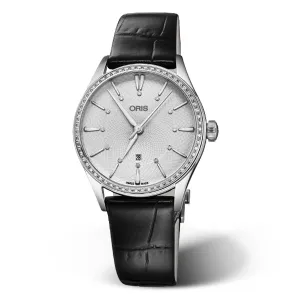 Oris Artelier Date Diamonds - Silver Dial