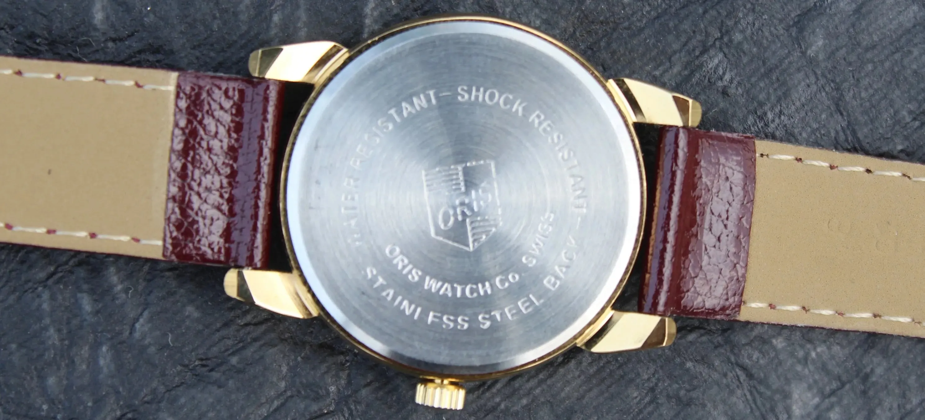 Oris Mechanical Wristwatch 17 Jewels FHF ST96 Hand Wind Swiss Made Movement
