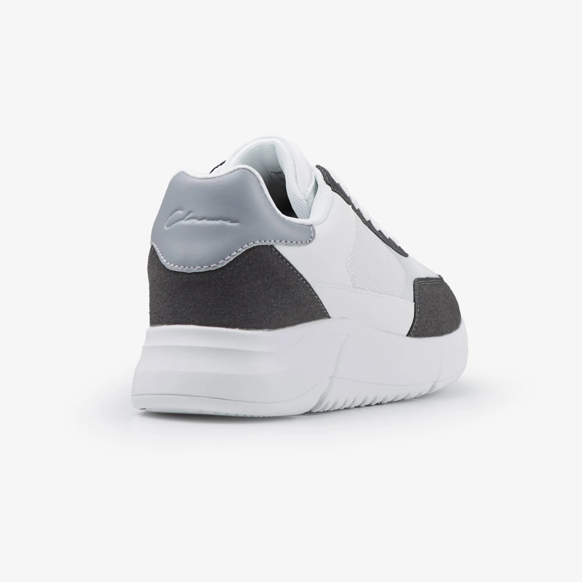 Premium Mesh Runner | White Dark Grey