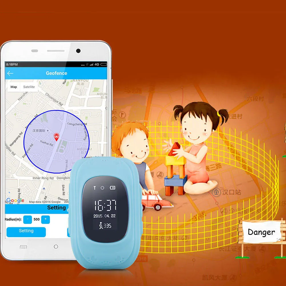 Q50 GPS Smart Watch with Activity Tracker and Child Finder
