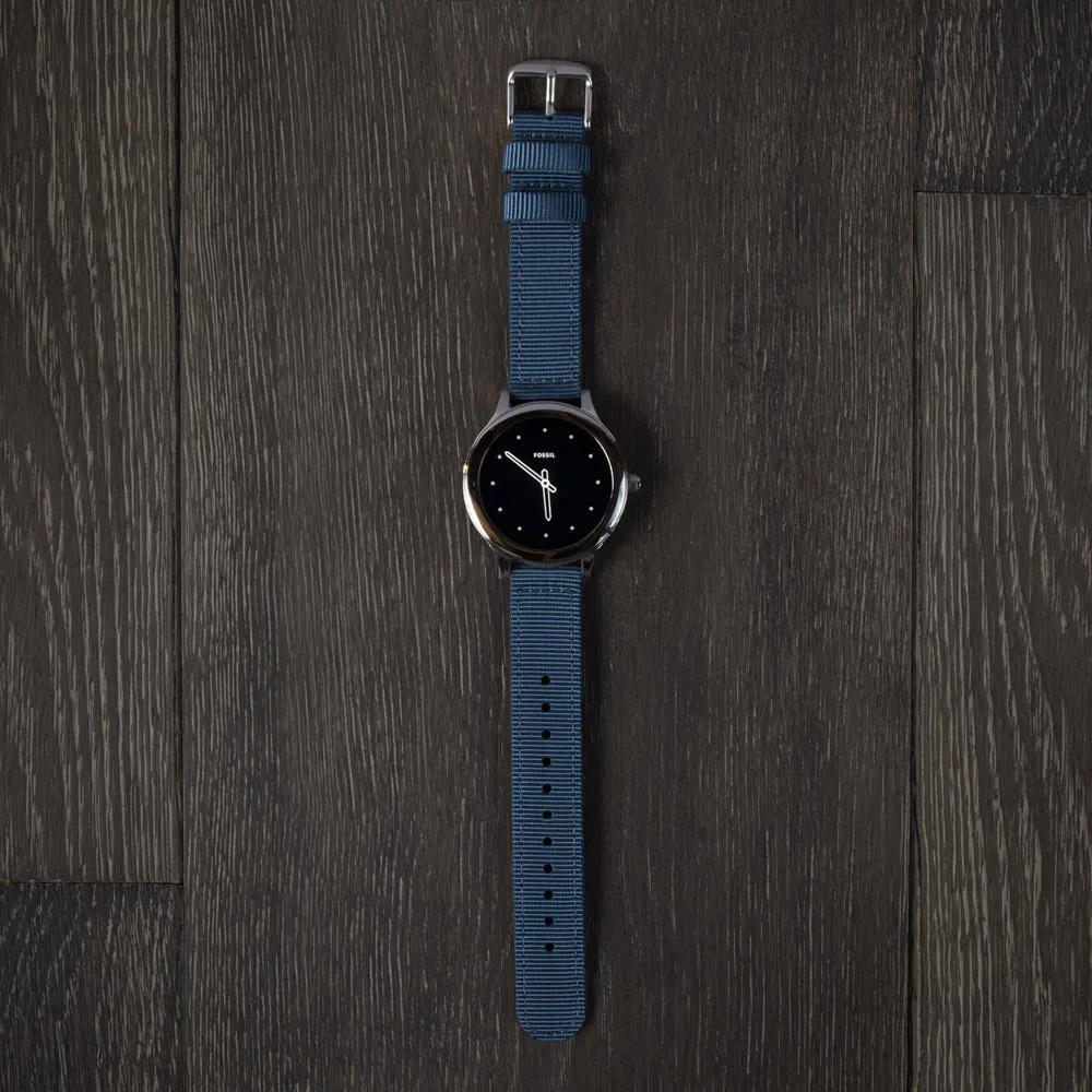Quick Release Nylon Watch Band - Navy