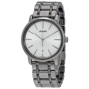 Rado DiaMaster XL Silver Dial Men's Ceramic Watch R14072112