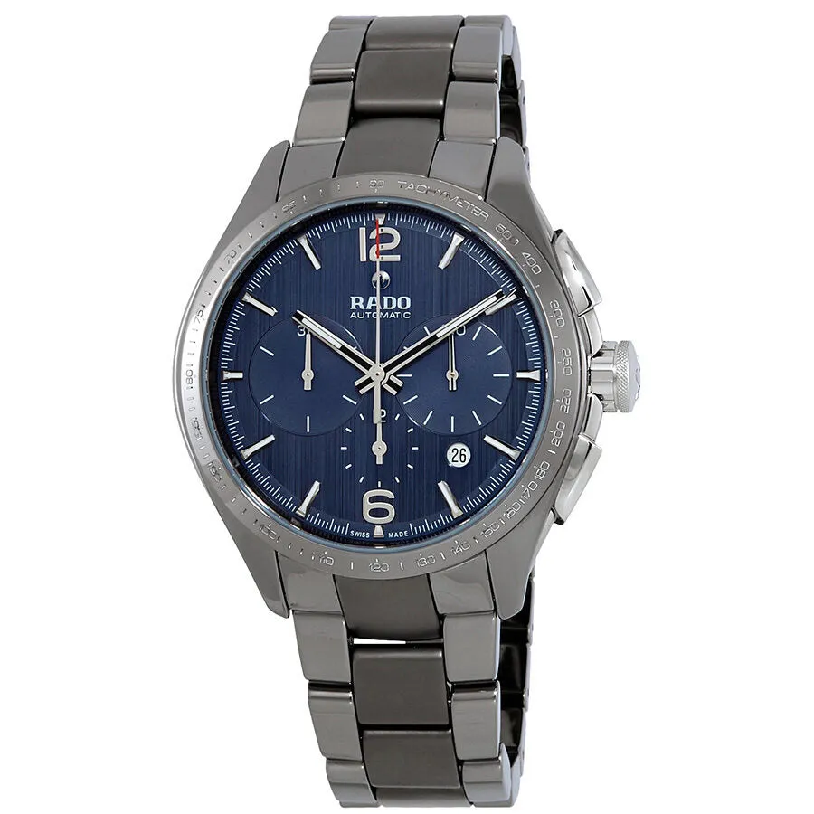 Rado HyperChrome Chronograph Automatic Blue Dial Men's XXL Watch R32120202
