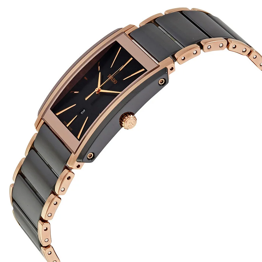 Rado Integral L Black Dial Black Ceramic Men's Watch R20962152