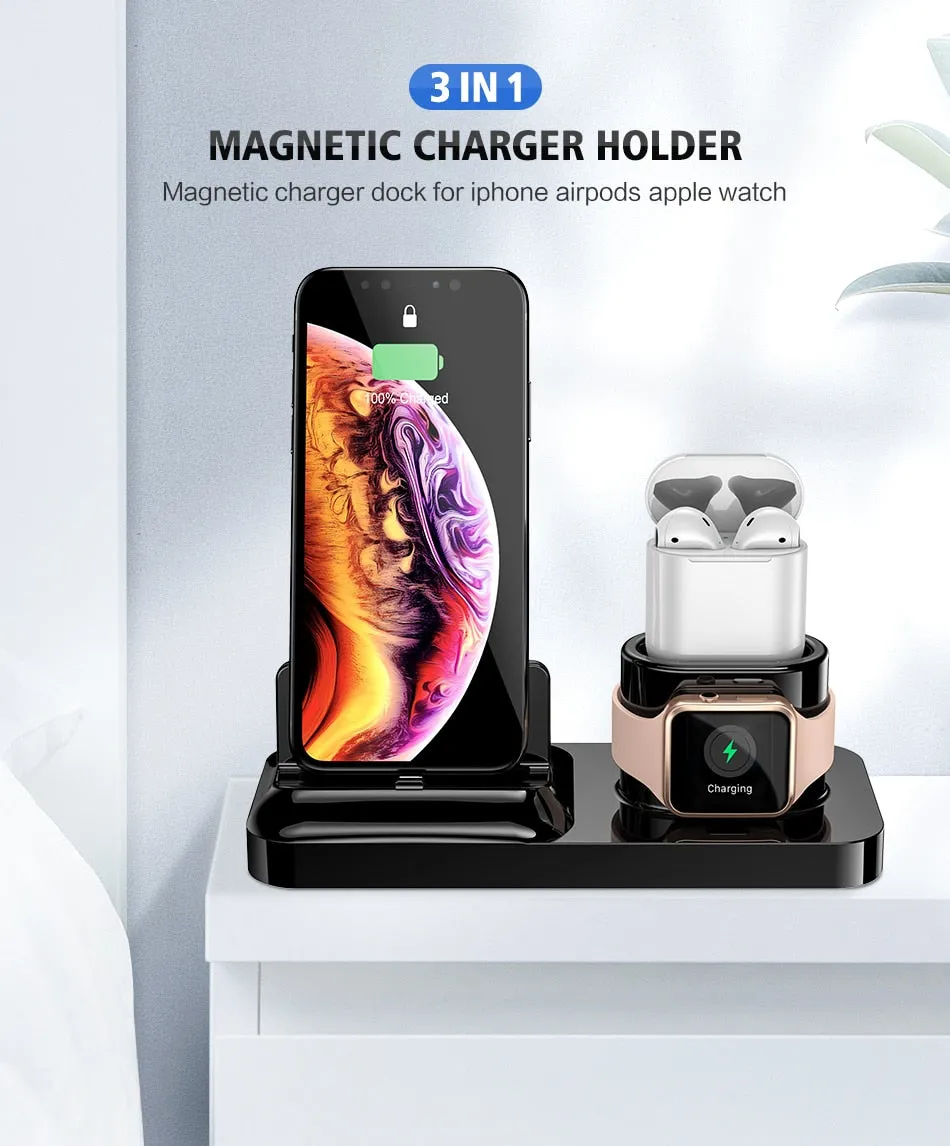RAXLY 3 In 1 Multi Charging Station