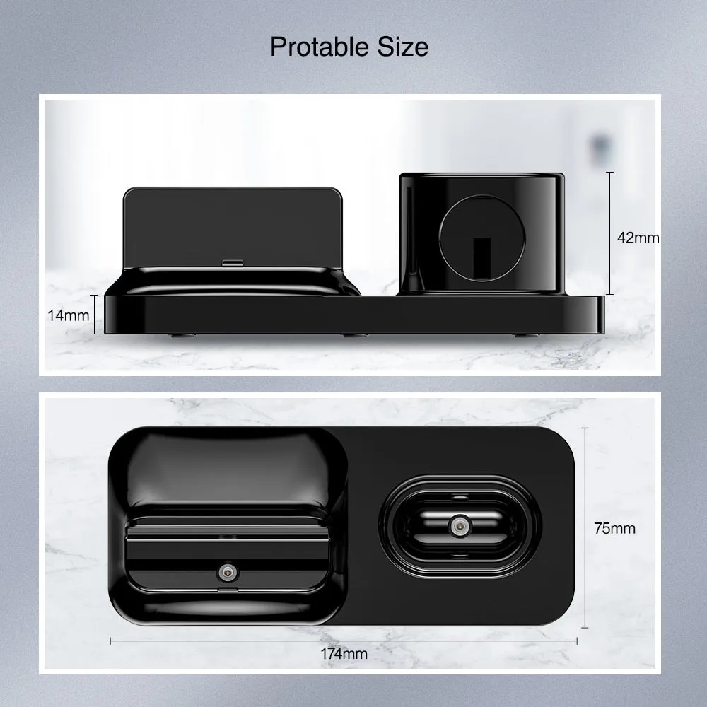RAXLY 3 In 1 Multi Charging Station