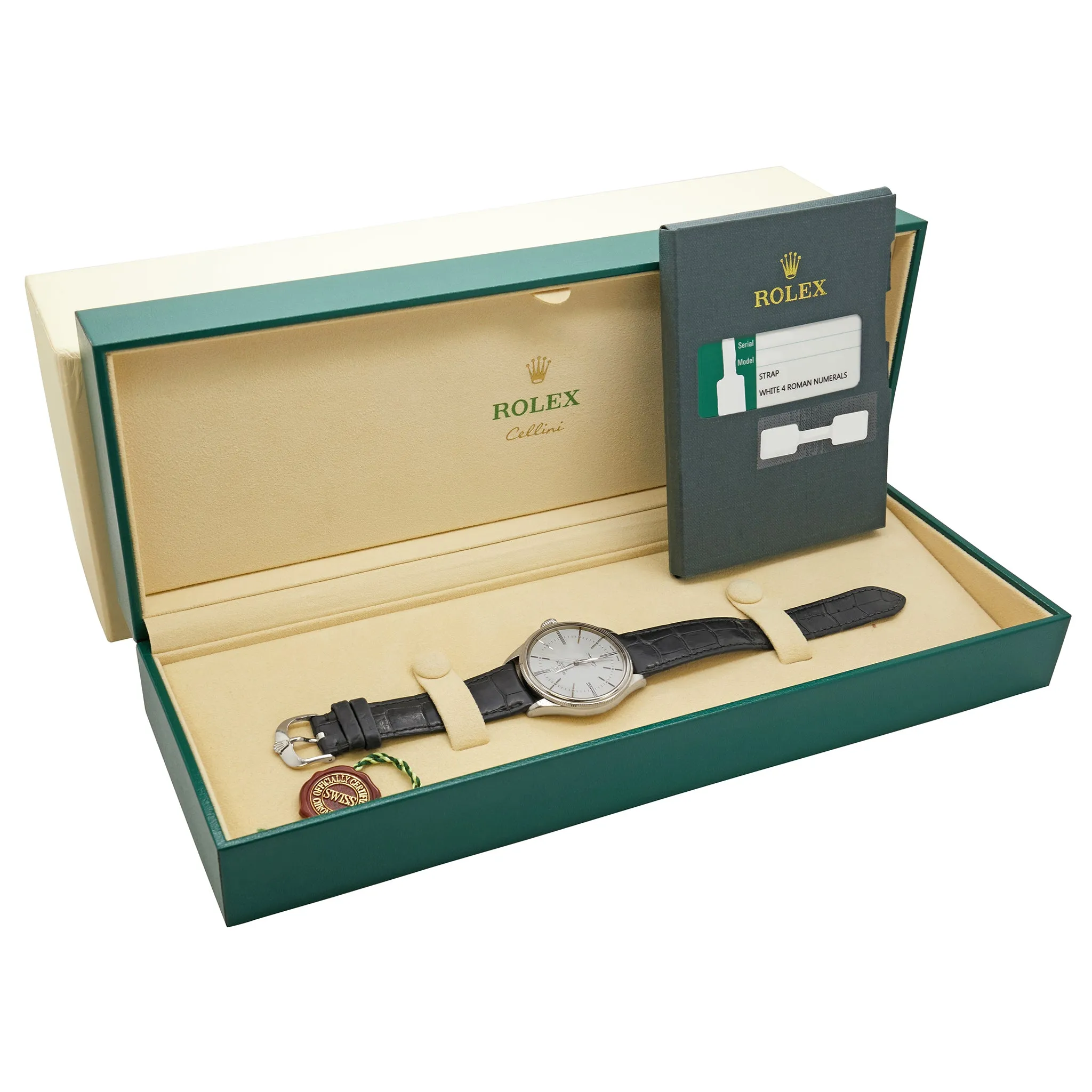 Rolex Cellini Time 50509 White Dial Automatic Men's Watch