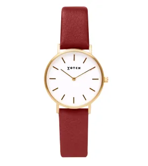 Ruby Red & Gold | Petite