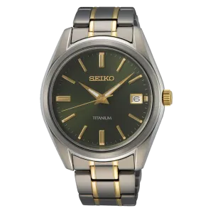 Seiko Essentials Green Men's Watch SUR377