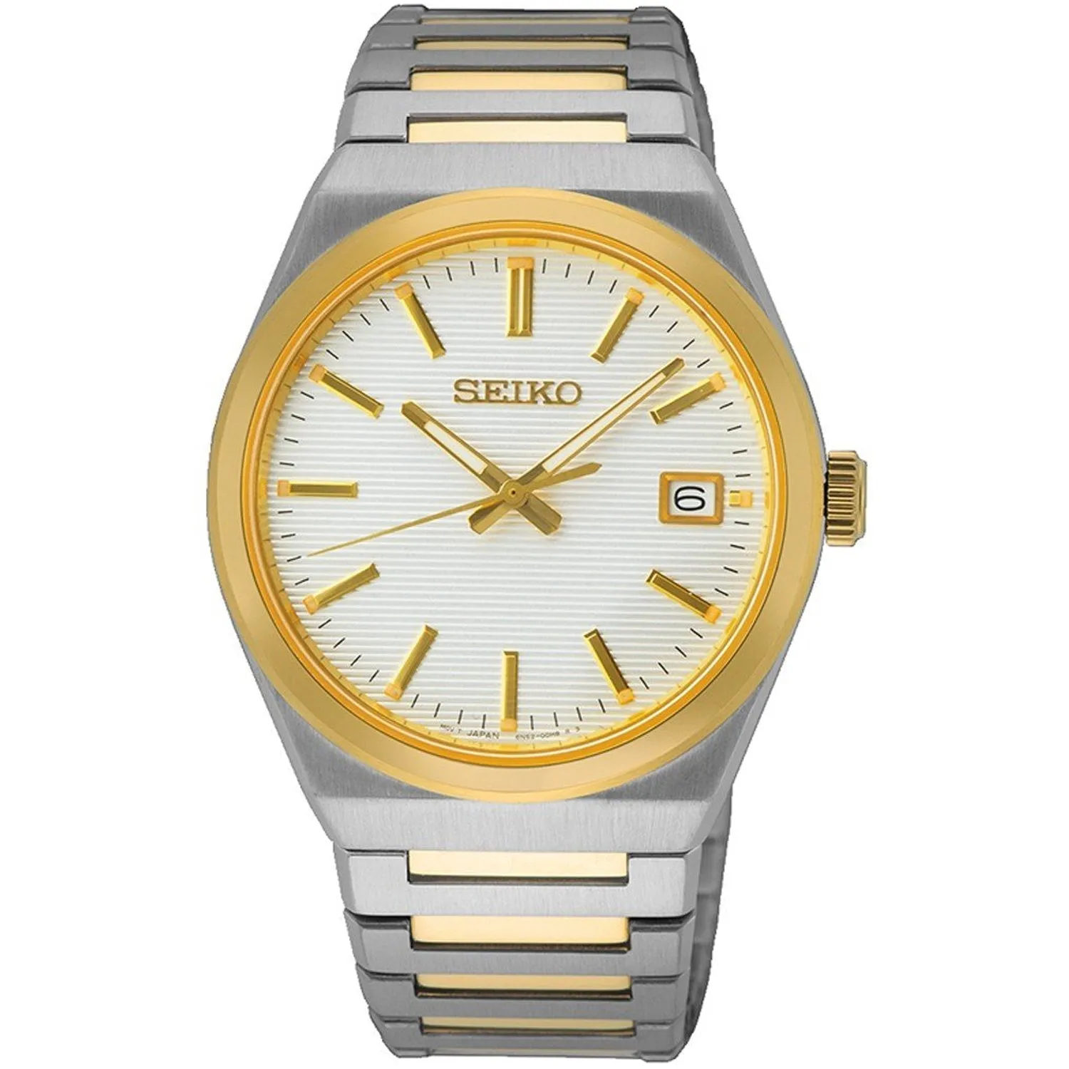 Seiko Men's Classic White Dial Watch - SUR558P1