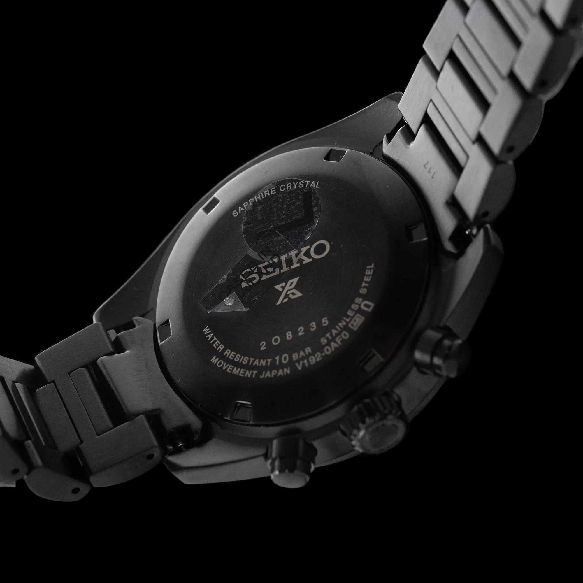 Seiko - Prospex Speedtimer Solar Chronograph SSC917P 'The Black Series'