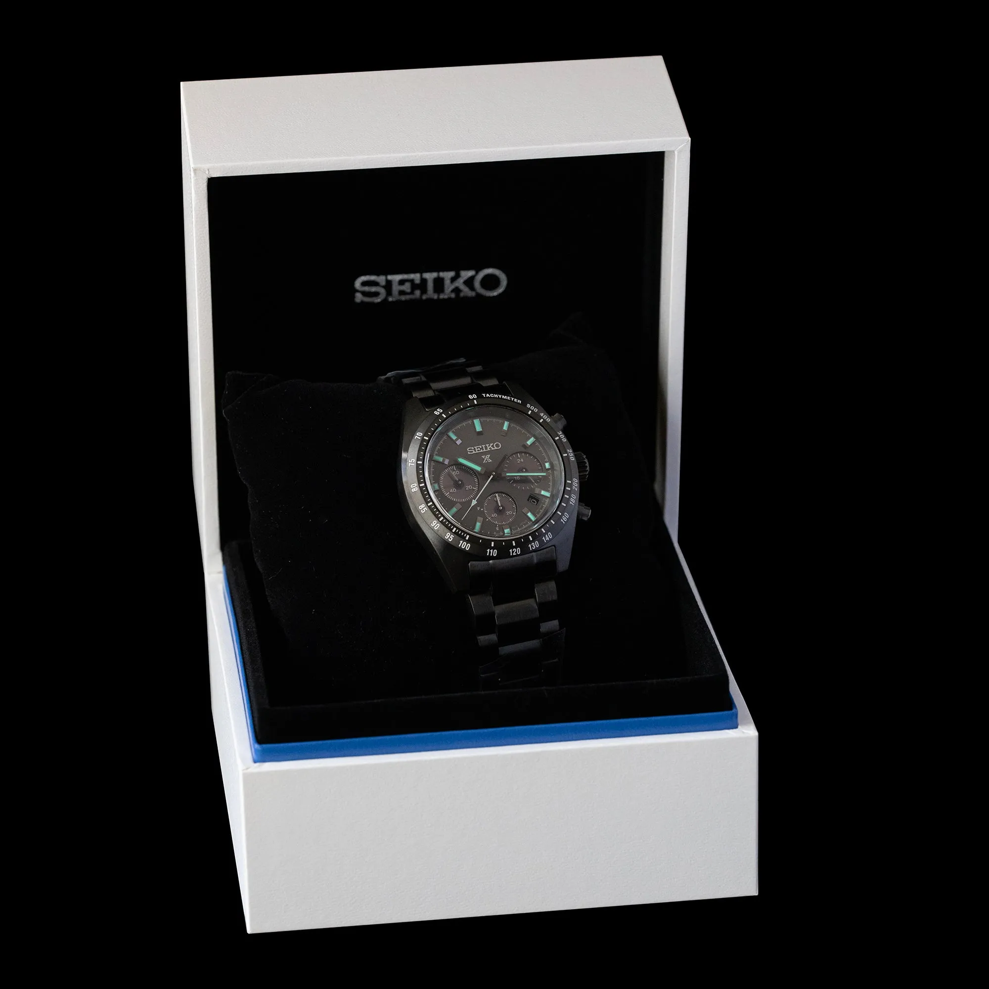 Seiko - Prospex Speedtimer Solar Chronograph SSC917P 'The Black Series'