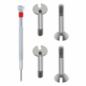 SET OF 4 SCREW H FOR HUBLOT CLASSIC FUSION FIT STRAP BEZEL  SCREWDRIVER TOOL