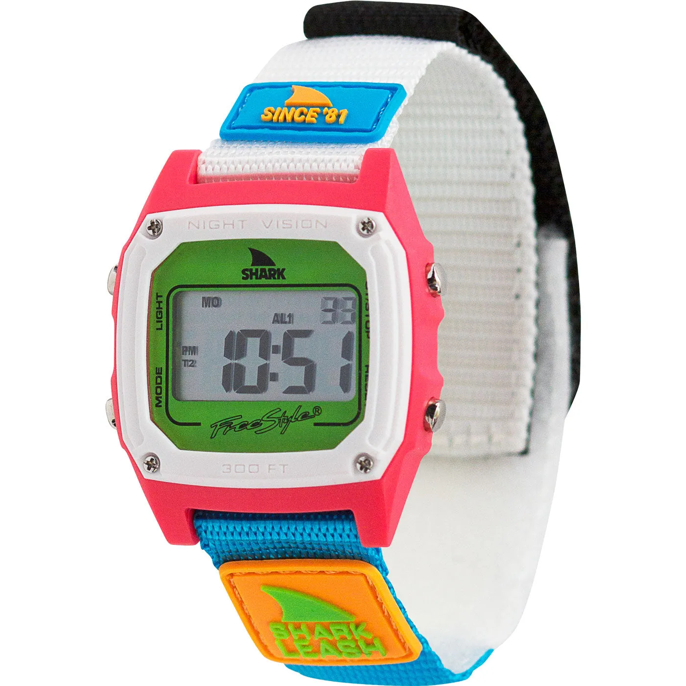 SHARK CLASSIC LEASH SINCE '81 NEON 2.0