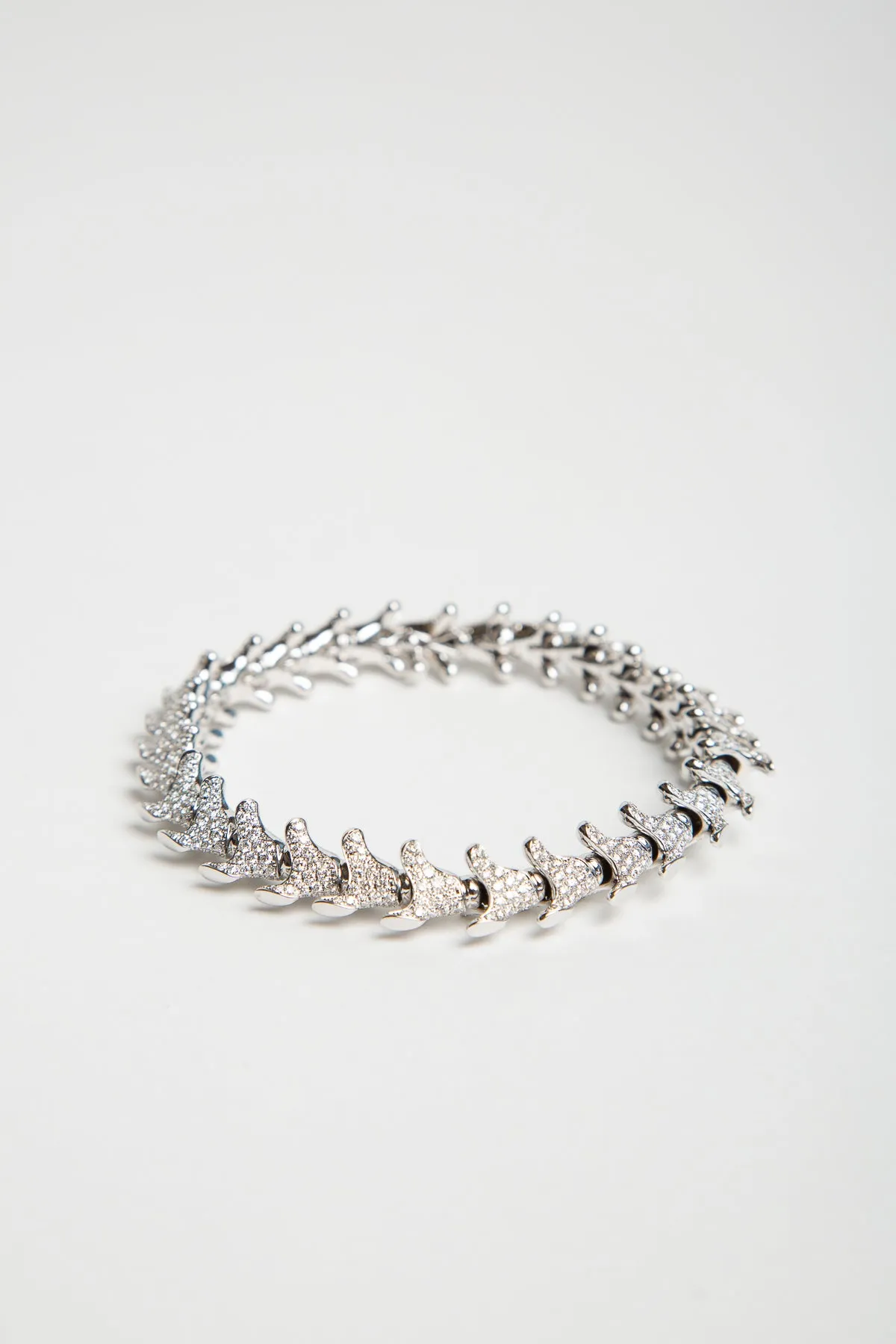 SHAUN LEANE | TEXTURED DIAMOND BRACELET