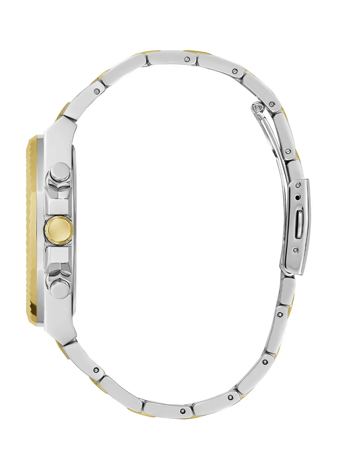 Silver and Gold Equity Blue Link Watch