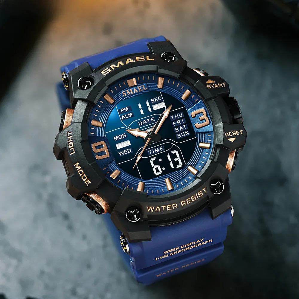 SMAEL Water Resistant Men's Sport Smart Watch