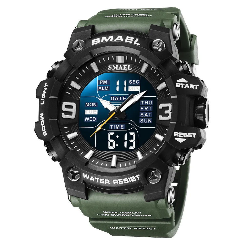 SMAEL Water Resistant Men's Sport Smart Watch