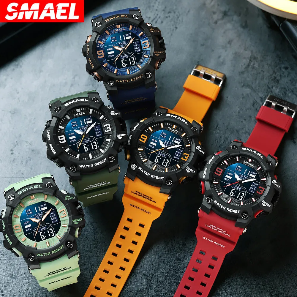 SMAEL Water Resistant Men's Sport Smart Watch