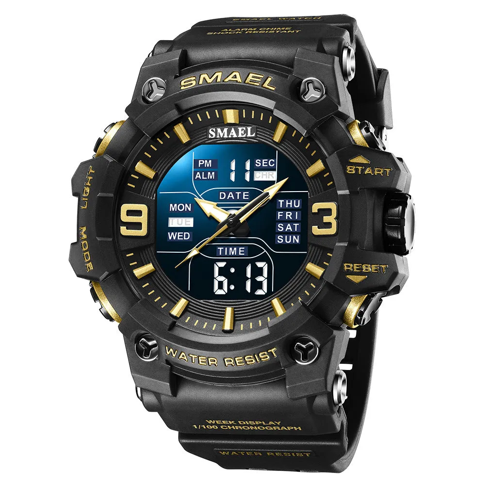 SMAEL Water Resistant Men's Sport Smart Watch